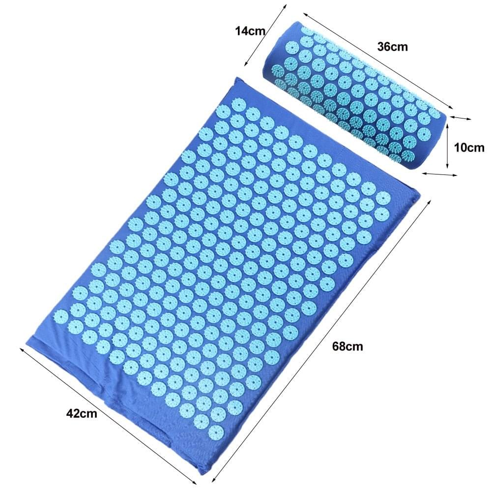 Lotus Acupuncture Yoga Mat - FitnessPlowSurge