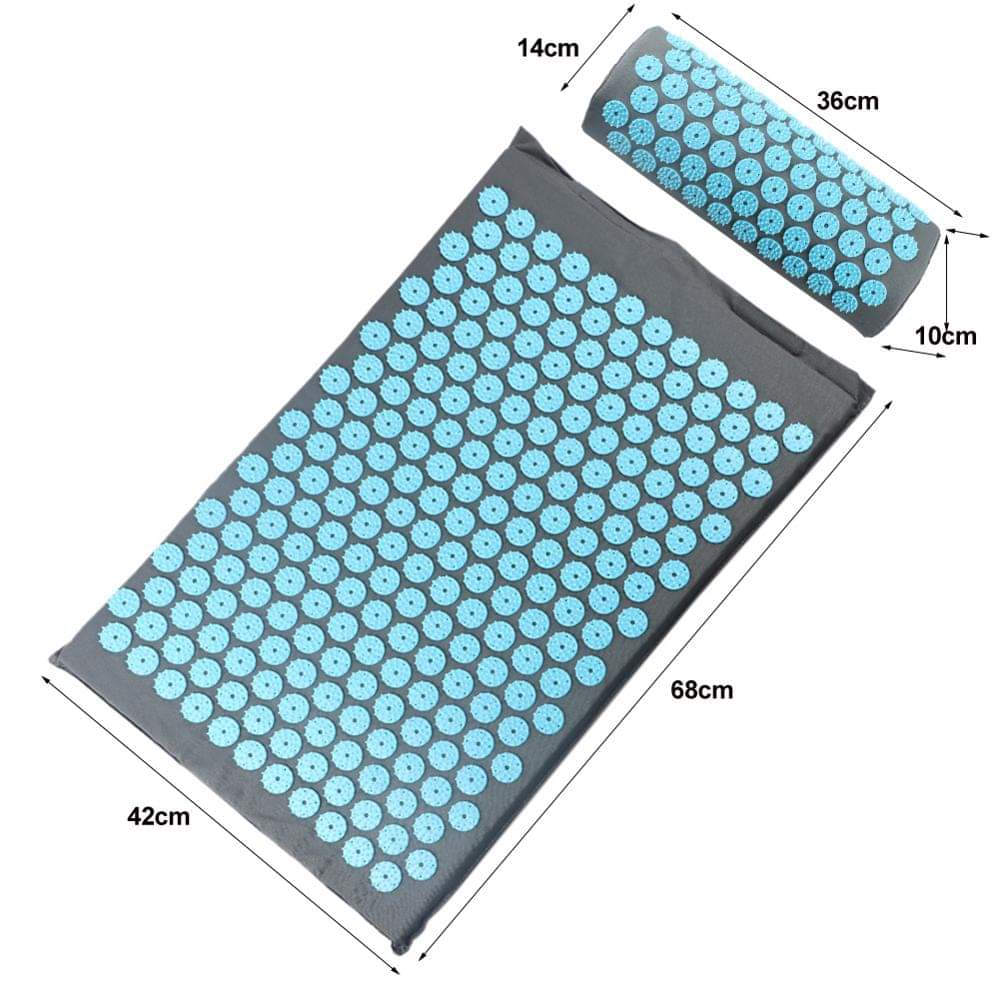 Lotus Acupuncture Yoga Mat - FitnessPlowSurge