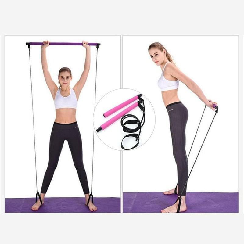 Portable Pilates Bar - FitnessPlowSurge