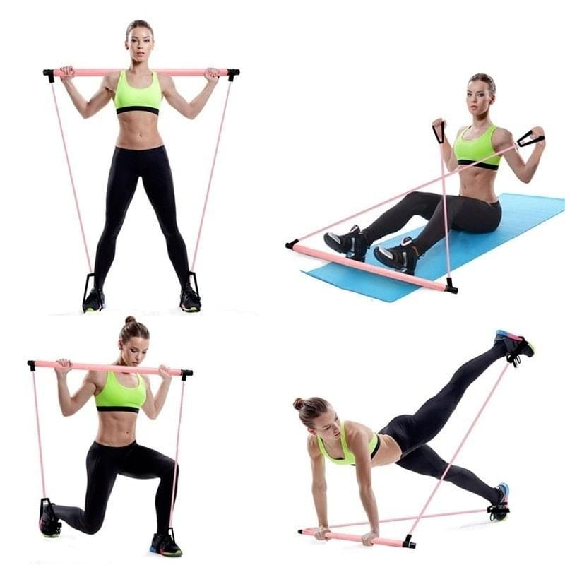 Portable Pilates Bar - FitnessPlowSurge