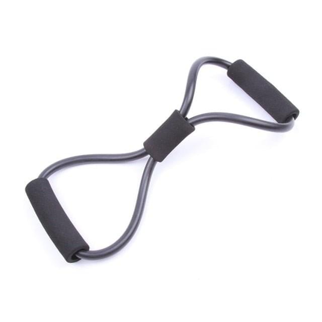 4-Pack Resistance Bands Set for Home Workouts with two people using bands on a workout mat 18