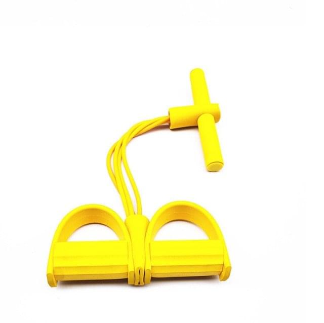 4-Pack Resistance Bands Set for Home Workouts with two people using bands on a workout mat 19