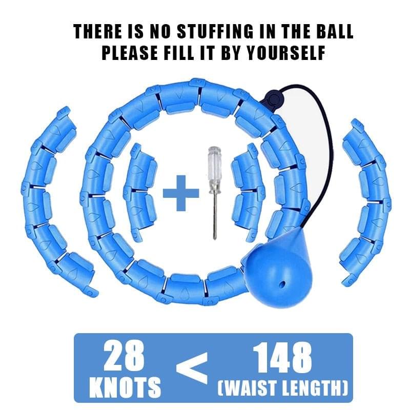 Smart Weighted Fit Hoop - FitnessPlowSurge