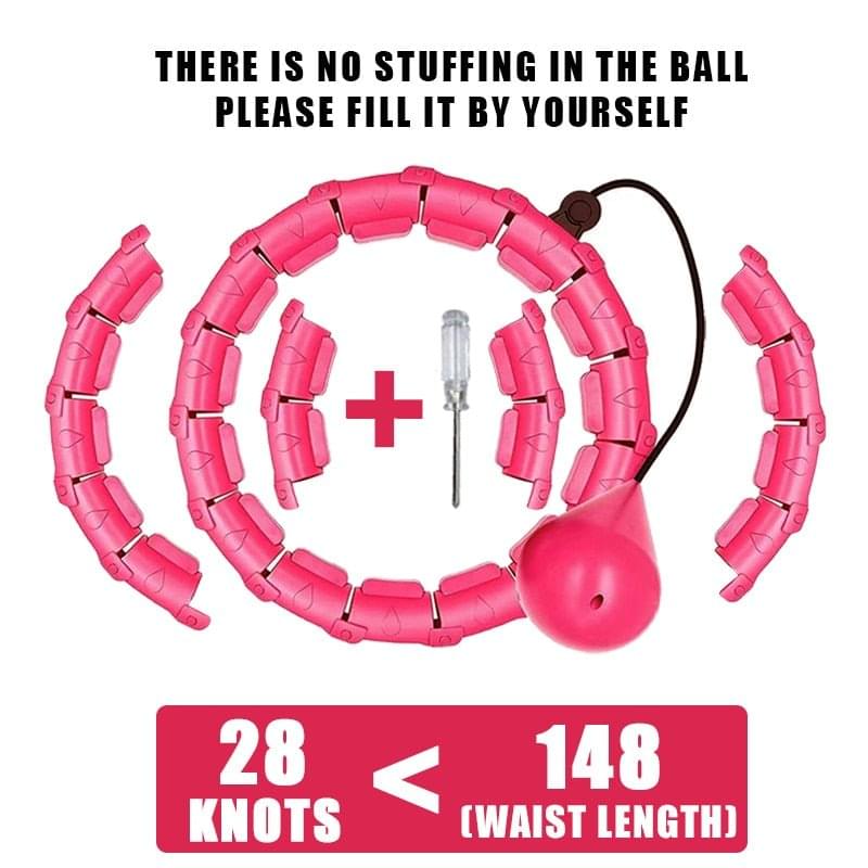Smart Weighted Fit Hoop - FitnessPlowSurge