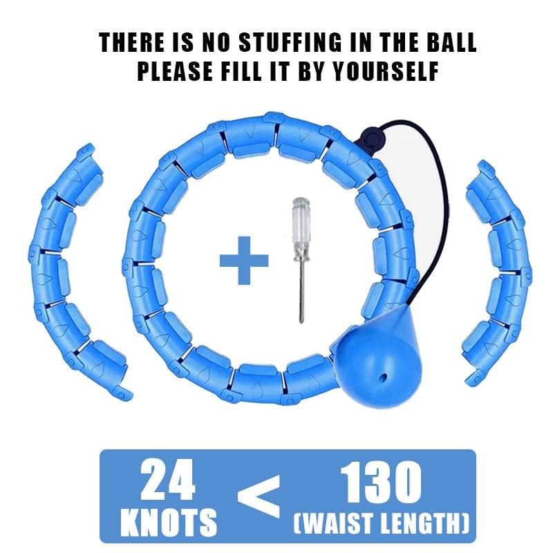 Smart Weighted Fit Hoop - FitnessPlowSurge