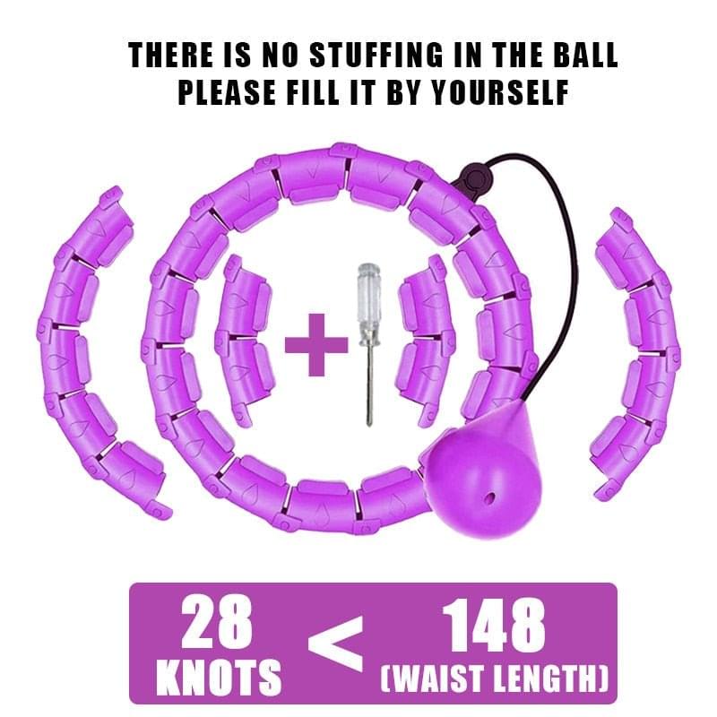 Smart Weighted Fit Hoop - FitnessPlowSurge