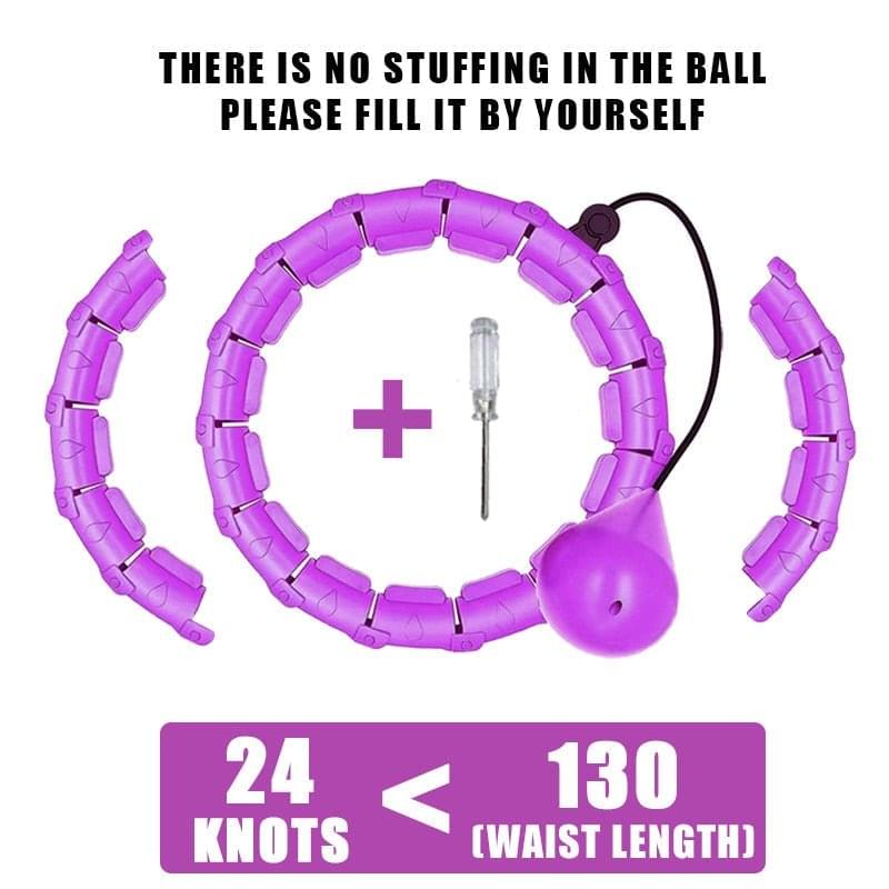 Smart Weighted Fit Hoop - FitnessPlowSurge