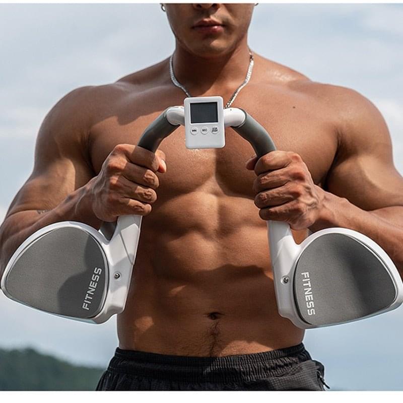 Timing Shelf Fitness Trainer for strength training and waist exercises with built-in timer