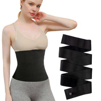 Black elastic waist trainer shape wear belt for slimming and shaping waistline