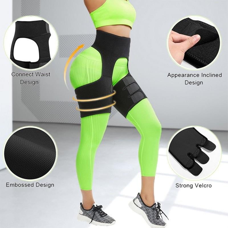 Waist trainer thigh trimmer - FitnessPlowSurge