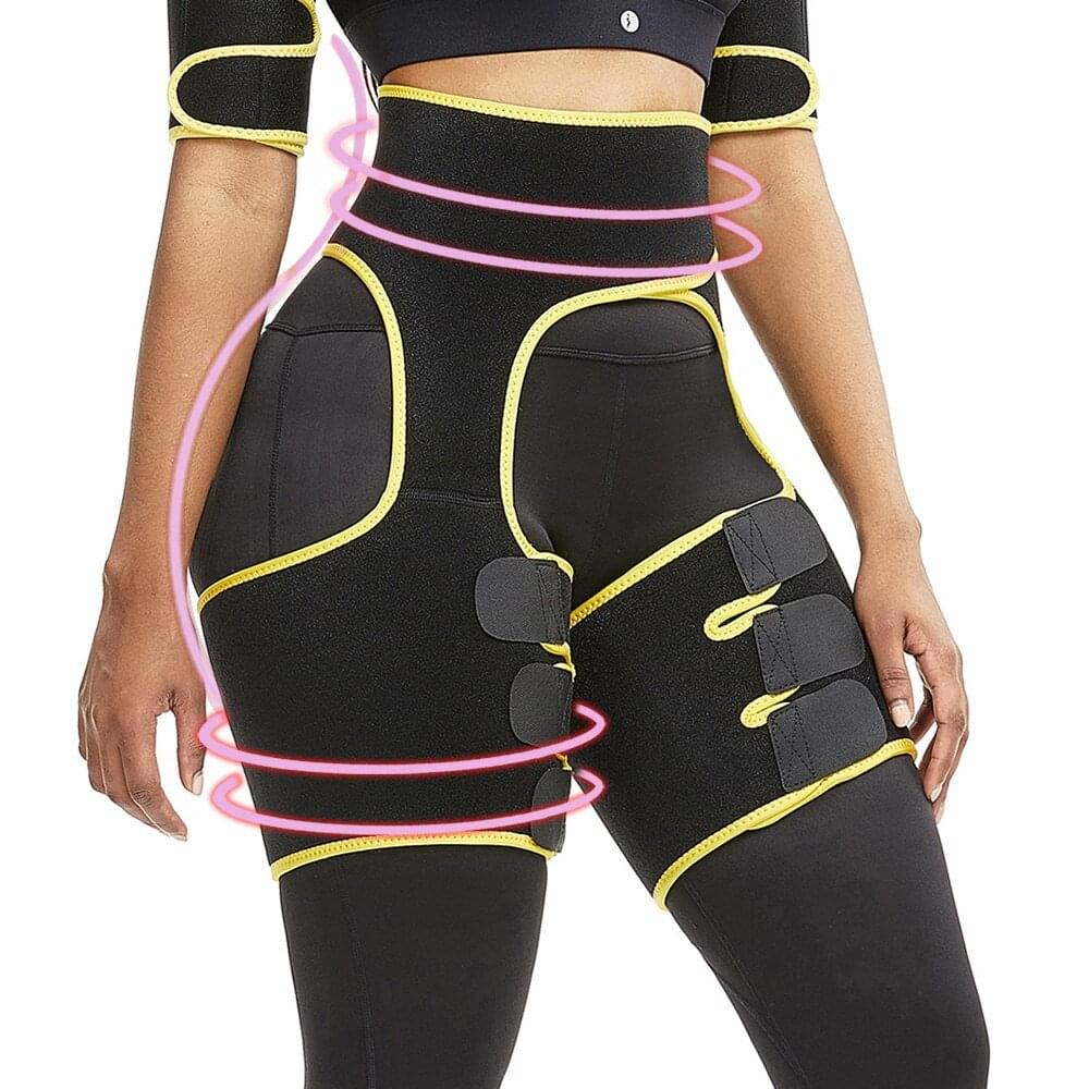 Waist trainer thigh trimmer - FitnessPlowSurge