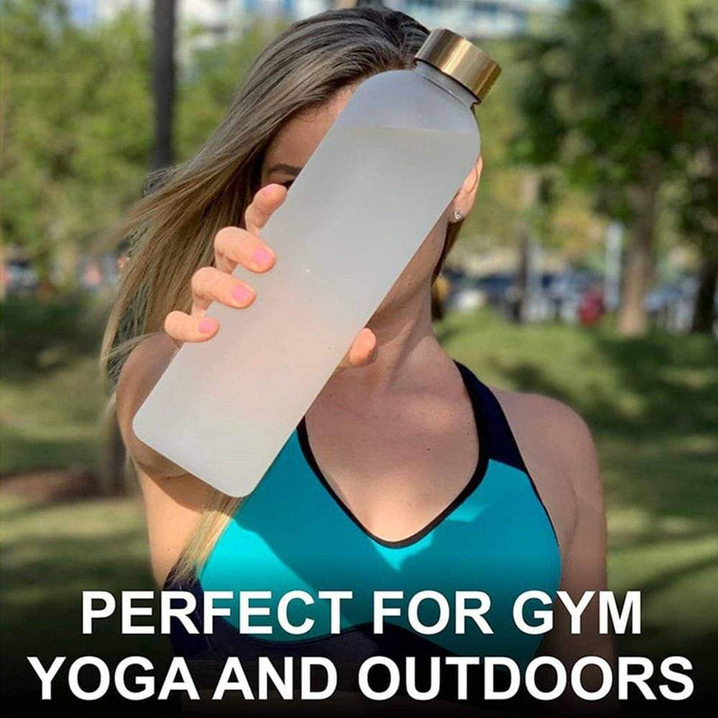 Pro-Elite Hydration Tracker | 1L Leakproof Performance Bottle