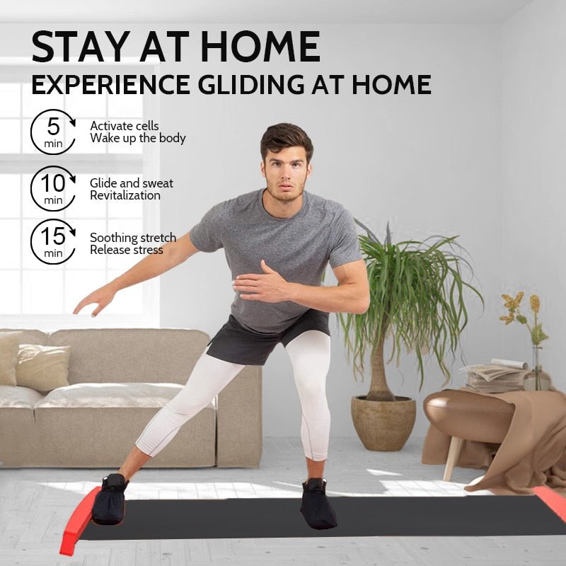 Yoga Sliding Mat - FitnessPlowSurge
